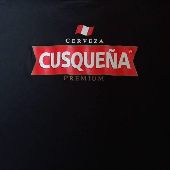 Cusquena Premium Cerveza Tshirt  Size: XXL  Brand: Morpho 100% Peruvian Cotton - Picture 1 of 6